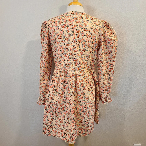 Batsheva x Laura Ashley Crosby Rose Floral Mini Dress - Picture 8 of 10